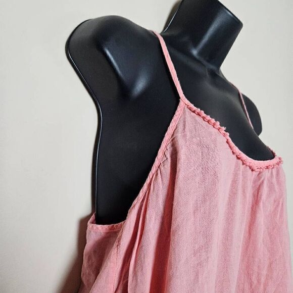 Lilka Coral Pink Tank Top - Picture 3 of 8